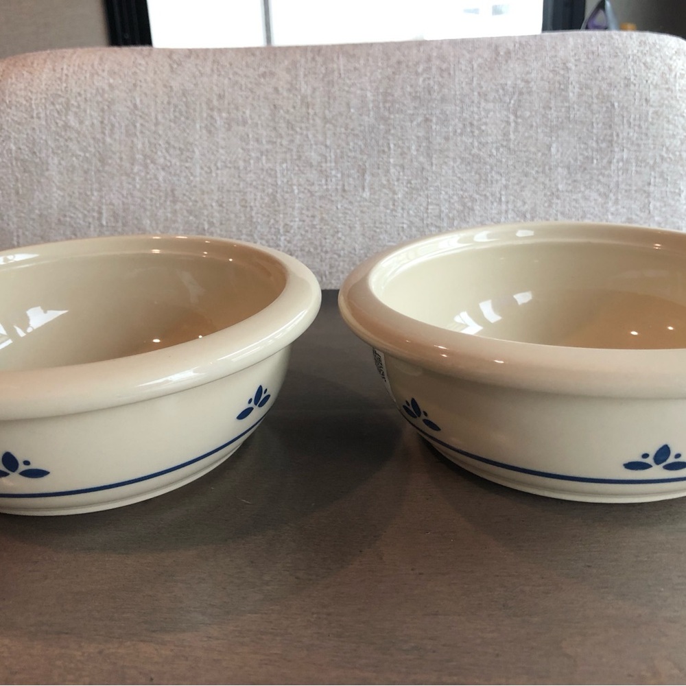 Roseville Friendship Ceramic Cereal Bowls set of 2